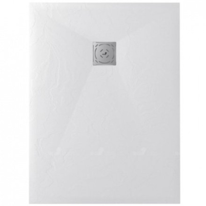Душевой поддон RGW ST-0109W, 90 x 100 см, прямоугольный, из искусственного камня, белый, 16152910-01