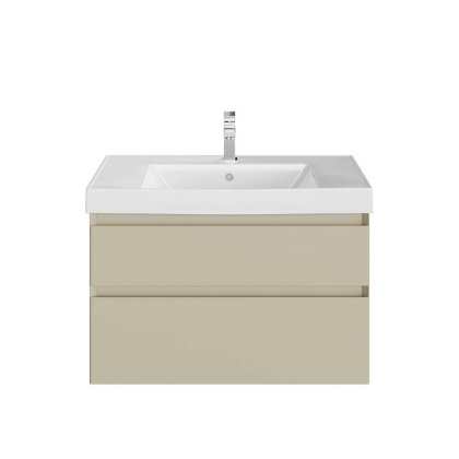 Тумба CUBO подвесная с ящиками 80, лимо матовая Тумба CUBO подвесная с ящиками 80, лимо матовая