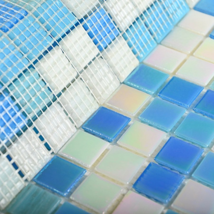 Мозаика стеклянная Ocean (чип 4*20*20) 327*327(20шт-2,139м2), м2