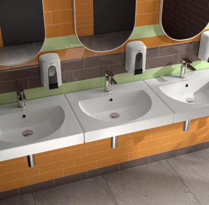 Плитка настенная 2856 Баттерфляй рыжий 8,5*28,5*9 (41шт/1.02м2), м2