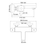 Alme 1511 Thermo Термостатический смеситель для ванны Alme 1511 Thermo Термостатический смеситель для ванны