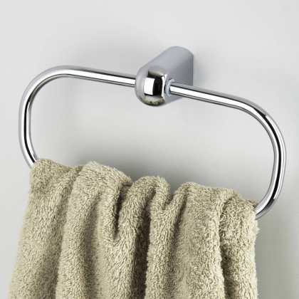 Держатель полотенец Berkel, 22,7х12х6 см, хром, K-6860