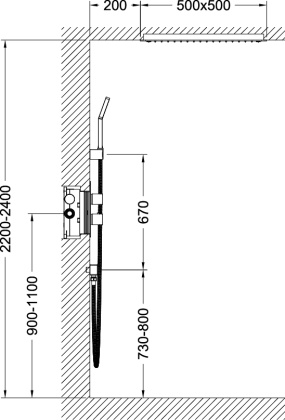 Душевая система Timo Petruma SX-5029/00SM скрытого монтажа, хром Душевая система Timo Petruma SX-5029/00SM скрытого монтажа, хром