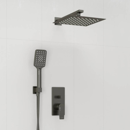 A84202 Встраиваемый комплект для душа с верхней душевой насадкой и лейкой Wasserkraft