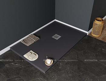 Душевой поддон Aquanet Pleasure 120х90 черный