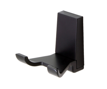 Крючок двойной Abens, 6,7х7х6,5 см, черный, K-3223D