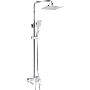 Душевая система латунь белый/хром R1436F