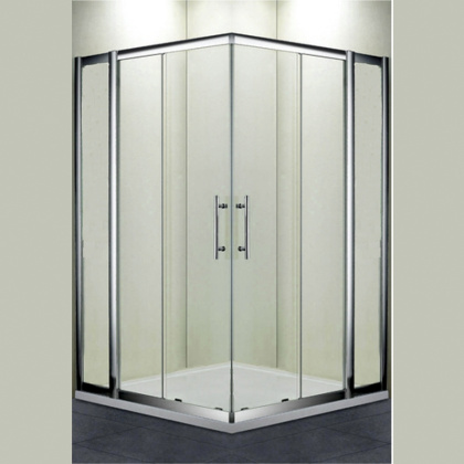 Душевой уголок RGW Hotel HO-311 110x110 профиль Хром стекло прозрачное