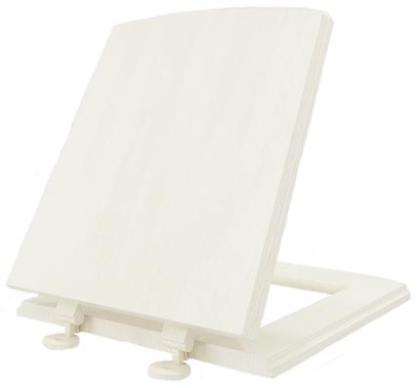 Сиденье с крышкой Lavita, белое,  A0329-001, шт