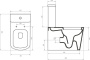 Чаша напольного унитаза BelBagno ALBANO BB120CPR Чаша напольного унитаза BelBagno ALBANO BB120CPR