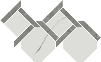 Декор Риальто 3 наборный лаппатированный 48x29,5x0,9