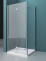 Душевой уголок BelBagno ALBANO-ASH-1-70/80-C-Cr