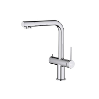 Смеситель для кухни с подключением к фильтру питьевой воды AQUATEK AQ1385CR ЕВРОПА Смеситель для кухни с подключением к фильтру питьевой воды AQUATEK AQ1385CR ЕВРОПА