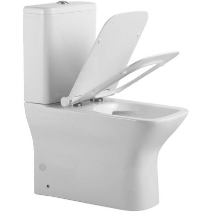 Agger AT02000 Унитаз-компакт безободковый пристенный с горизонтальным выпуском