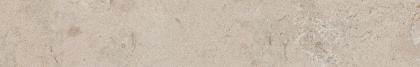 Плинтус Про Лаймстоун бежевый темный натуральный обрезной 60x9,5x0,9