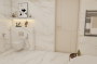 Duna/Bluezone - Oriental - Керамогранит - White - 120х60 см