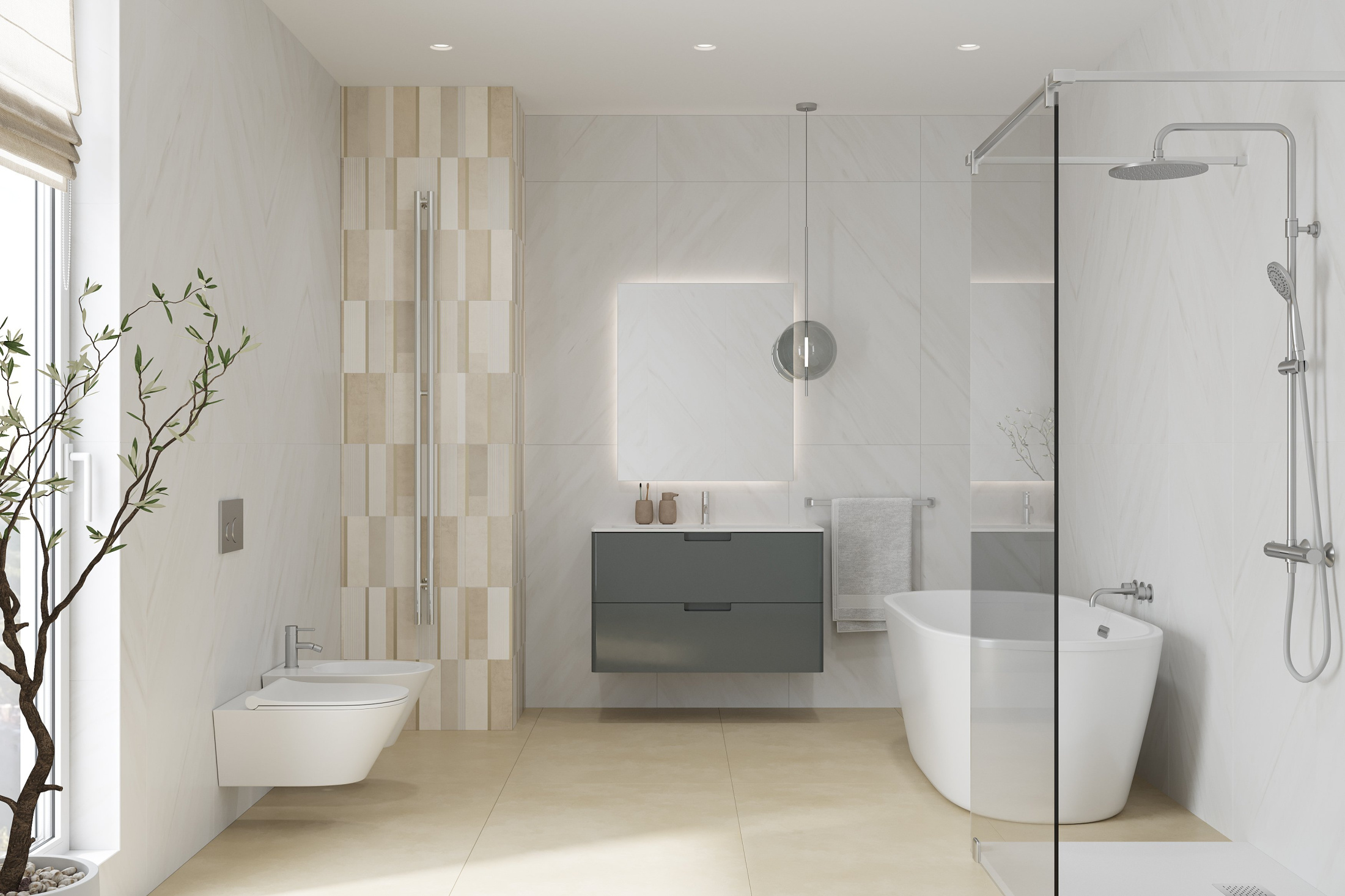 Керамогранит Persian White Polished 80х160 Керамогранит Persian White Polished 80х160