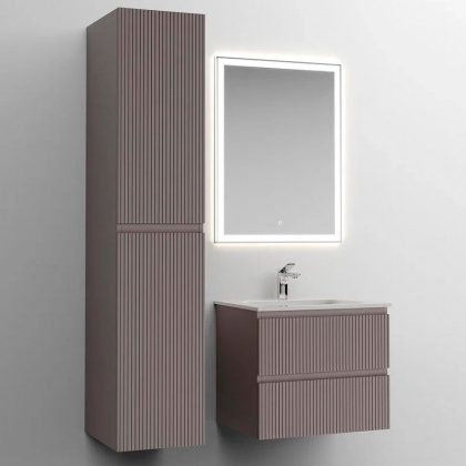 Тумба подвесная SANCOS Snob T 590х445х500, c двумя ящиками оснащенными доводчиками, Doha Soft, арт.SNT60SM