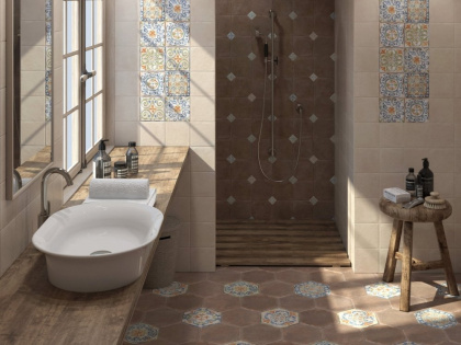 Декор HGD\А157\SG2300 Виченца Майолика 20*23,1*7 (1уп/26шт), шт