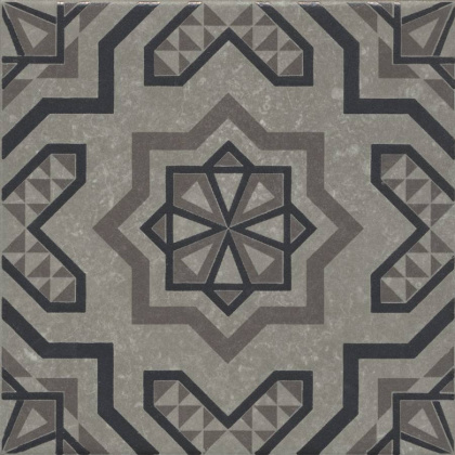 Декор Касабланка серый матовый 20x20x0,8