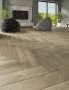 SPC ламинат Alpine Floor  Light Parquet ЕСО 13-5 Дуб Натуральный Отбеленный (4мм/43/1,95м2) (600мм*125мм), м2