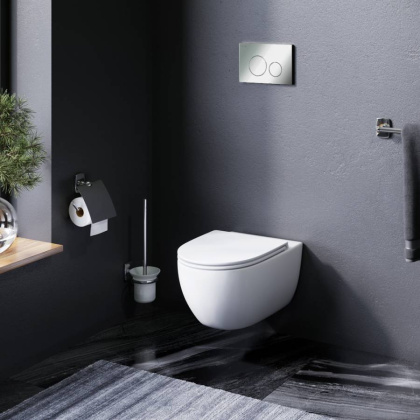 IS49051.111700 Комплект Инсталляция с клавишей Pro L глянец. Хром с подвесным унитазом Awe FlashClean с сид м/лифт IS49051.111700 Комплект Инсталляция с клавишей Pro L глянец. Хром с подвесным унитазом Awe FlashClean с сид м/лифт