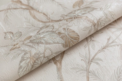 Обои виниловые Оранжерея мотив, синий