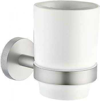 Стакан Allen Brau Priority 6.31002-BN белый/никель браш Стакан Allen Brau Priority 6.31002-BN белый/никель браш