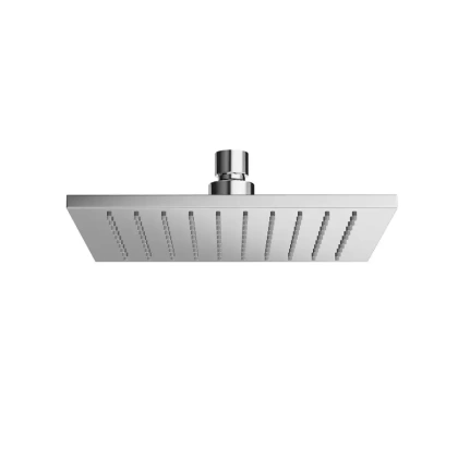 Рассеиватель FIORETTO для верхнего душа 200х200, комплект с держателем, хром