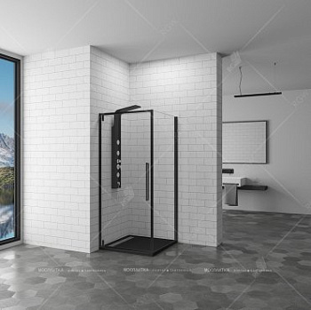 Душевой уголок RGW SV-35B (SV-02B + Z-050-3B) 06323599-014 90*90