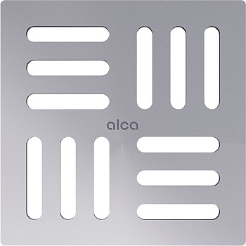 Дизайновая решетка 102×102 мм нержавеющая сталь