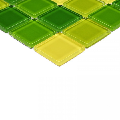 Мозаика стеклянная Apple mix (чип 4*25*25) 300*300(22шт.-1.98м2), м2 Мозаика стеклянная Apple mix (чип 4*25*25) 300*300(22шт.-1.98м2), м2