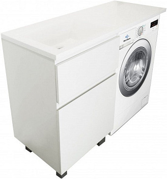 Тумба напольная под умывальник Dallas Luxe 1150х482 2 ящика (ШхГхВ) 498х476х860