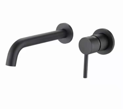 Смеситель для раковины Creto Element 2.0-WSM-BK матовый черный Смеситель для раковины Creto Element 2.0-WSM-BK матовый черный