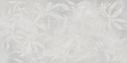 Керамогранит K958008R0001VTER ArtWall цветы серый (120см*60см*80мм) (2шт/0,44м2) матовый Ректификат