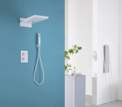 Душевой набор Abber Weiss Insel AF8052W белый Душевой набор Abber Weiss Insel AF8052W белый