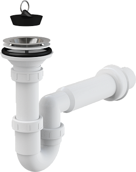 Сифон для мойки с гидрозатвором DN80