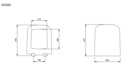 Сиденье с крышкой Scala, дюропласт, плав.опускание, красный A0322-019, шт