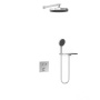Душевой комплект VSFW-4I212RCH встраиваемый, двухрежимный, хром