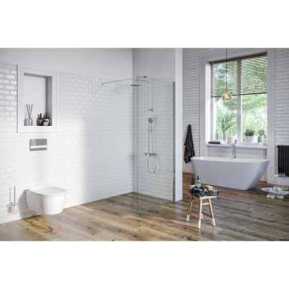 Стенка walk-in Vidoq 120 см (хром)