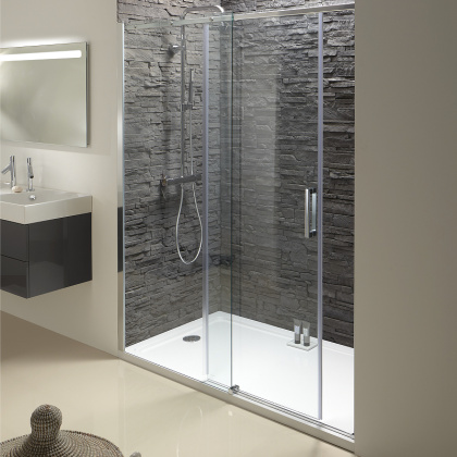 Душевая дверь Jacob Delafon Contra 170 профиль хром, шт