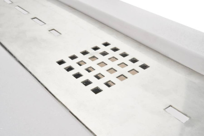 Душевой поддон Creto Scala 120x90 прямоугольный, серый