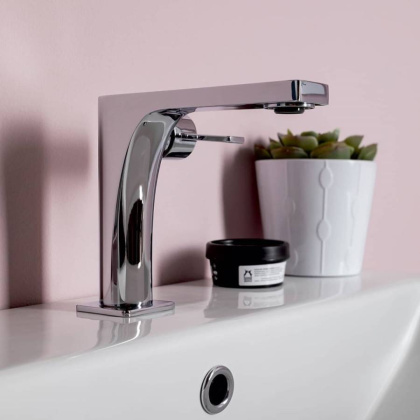 Смеситель для раковины Paffoni Rock RO071CR Смеситель для раковины Paffoni Rock RO071CR