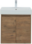 Тумба под раковину Aquanet Nova Lite 60 дуб рустикальный (2 дверцы) Тумба под раковину Aquanet Nova Lite 60 дуб рустикальный (2 дверцы)