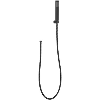 UNO Ручной душ со шлангом и держателем, чёрный, UNO-DFS-NERO UNO Ручной душ со шлангом и держателем, чёрный, UNO-DFS-NERO