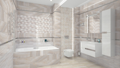 Diadema Fly Декор бежевый 17-10-11-1185-0 20х60