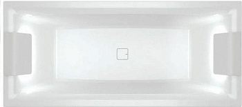 Акриловая ванна  STILL SQUARE LED 180x80 R/L RIHO FALL