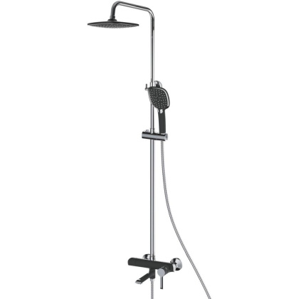 Душевая система Shevanik, латунь S6036H черный