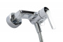 AURORA Смеситель для душа в комплекте с ручным душем, шлангом и держателем, хром AURORA-ESDM-CRM