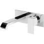 PORTA-BLI-01-W0 Смеситель для раковины встраиваемый однорычажный, излив и ручка на одной площадке, исполнение хром PORTA-BLI-01-W0 Смеситель для раковины встраиваемый однорычажный, излив и ручка на одной площадке, исполнение хром